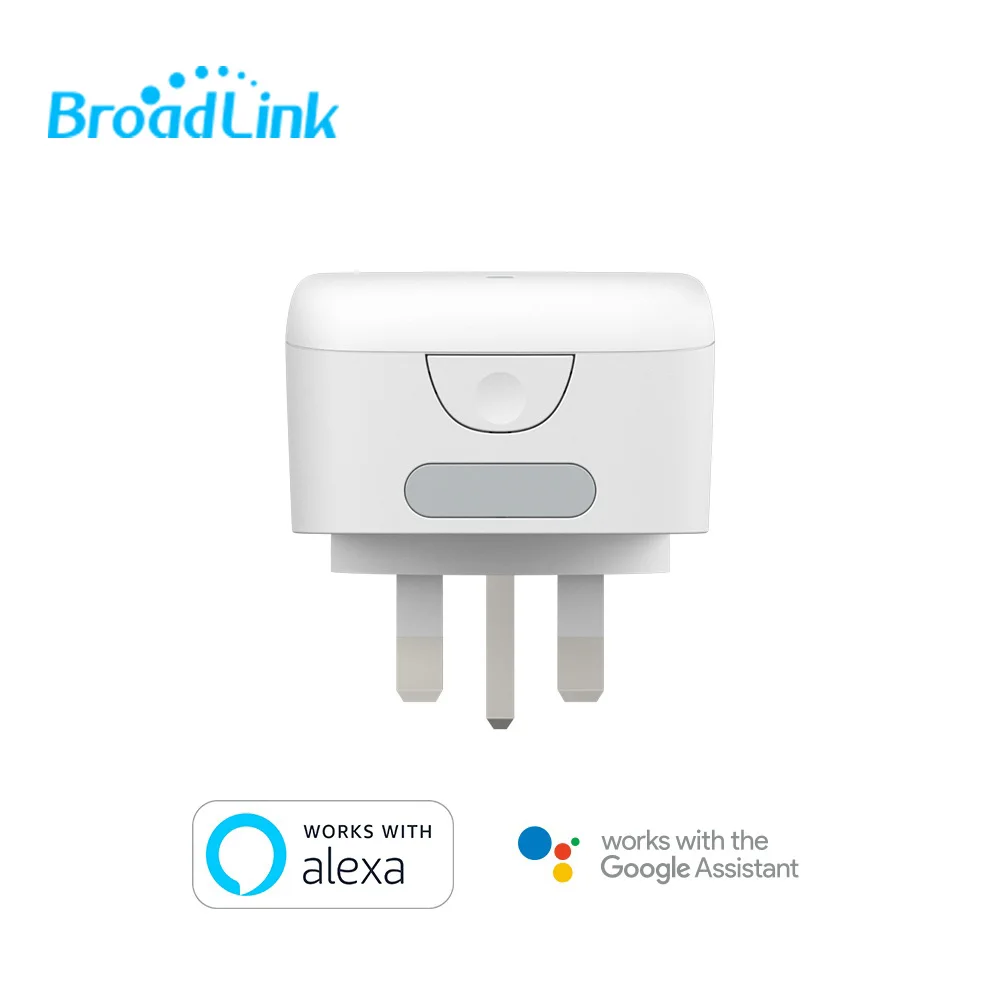 Broadlink SP4L UK Wifi gniazdo ustawienie zegara wtyczka inteligentny dom aplikacja bezprzewodowa kontrola praca z Alexa Google Home