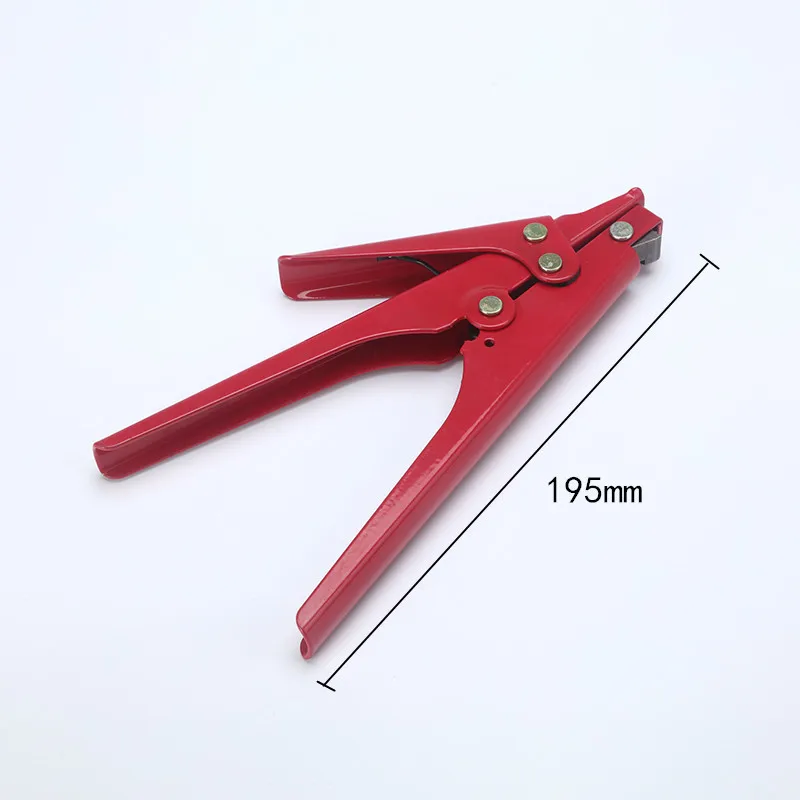 Cable Tie Gun Tensioning Cutting Tool For Plastic Nylon Strapping Cutting Clamp Pliers Quickly Storage Wires Hardware Fastener