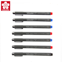 Sakura Pigma Micron Pen EOK 01/03/08 Black Blue Red Pigment Ink Waterproof Fineliner Markery Drawing Pens Anime Sketch Marker