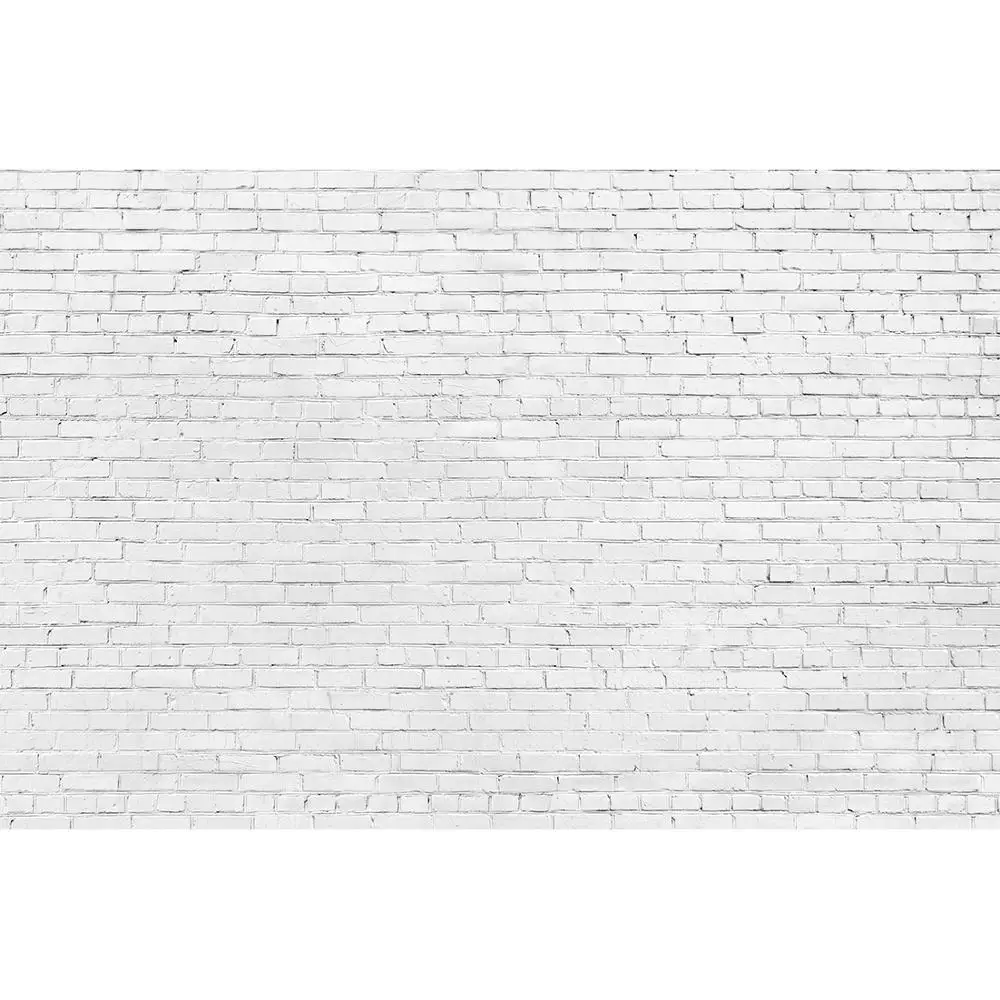 Old White Brick Wall Pattern Backdrop Party Baby Shower Child Portrait Toy Photography Background Photographic Photo Studio Prop