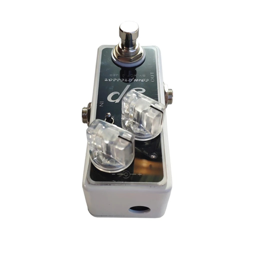 LYR PEDALS ly rock,Guitar pedals, Compressed single block effect pedal,classic compressed effect pedal,white,True bypass