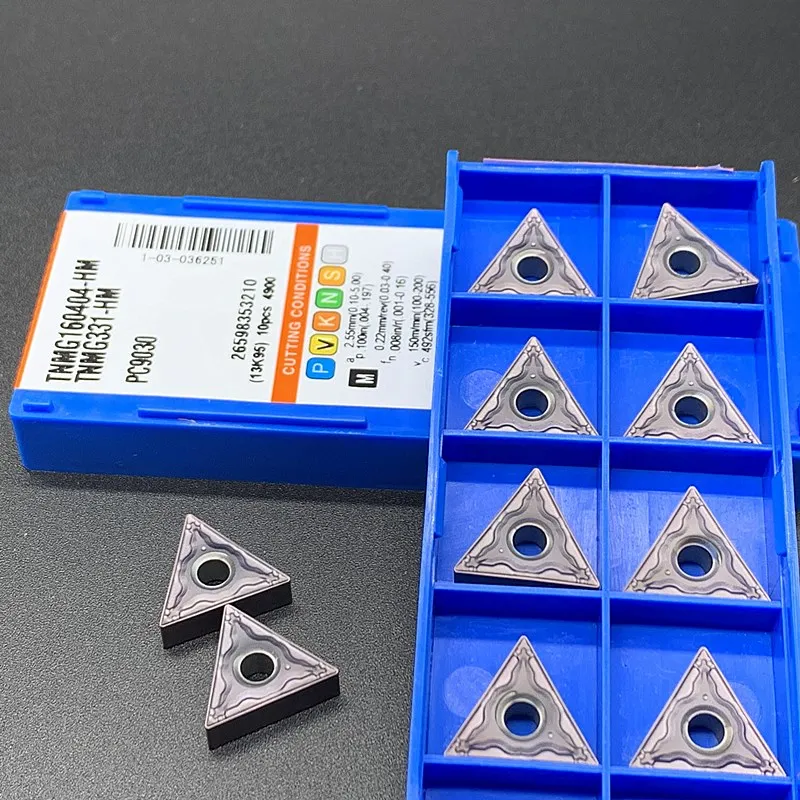 100% Nguyên Bản TNMG160404 TNMG160408 HM PC9030 Tiện Carbide Dạng TNMG 160404/160408 Hà H01 Dụng Cụ Xoay Cho Thép Không Gỉ