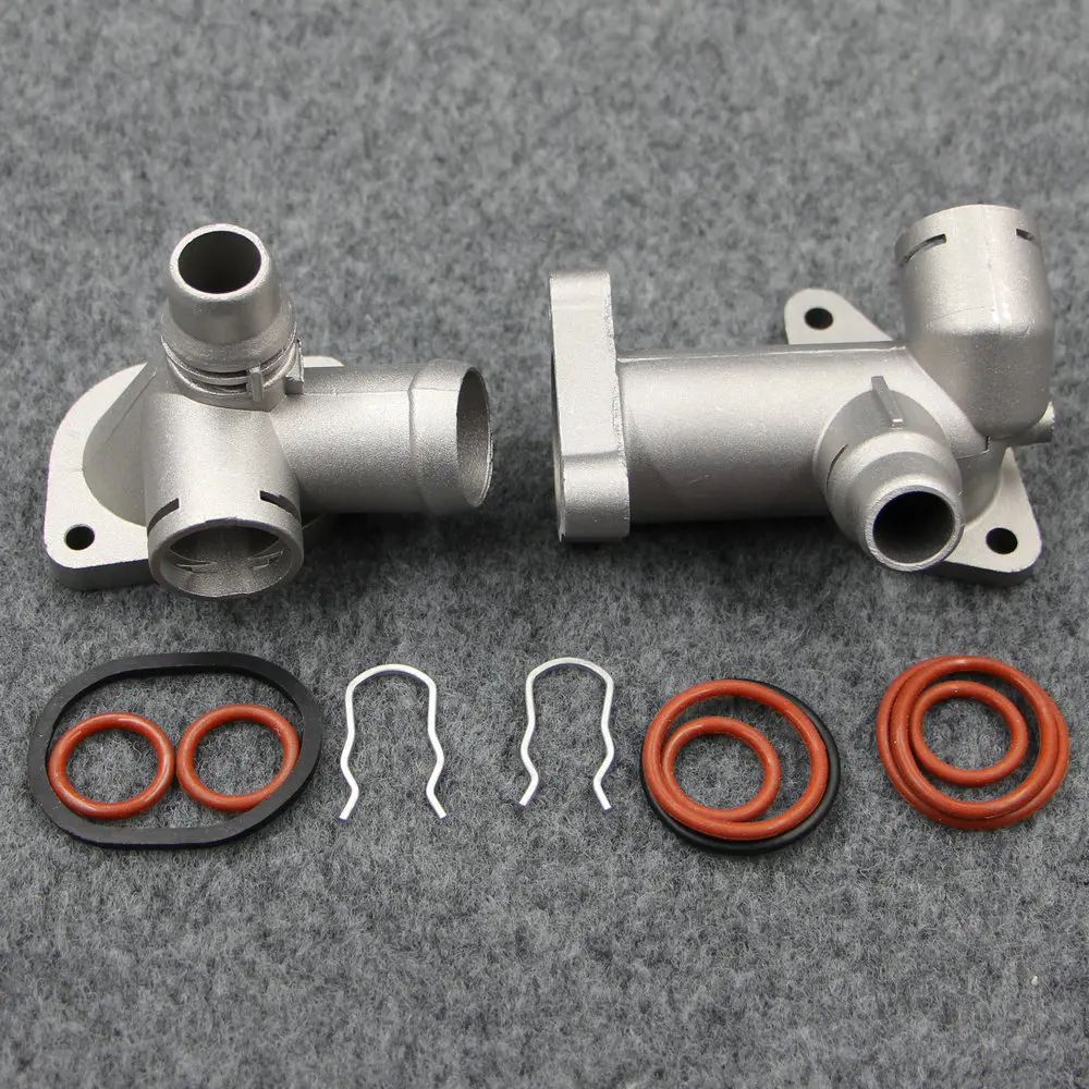 Zastosuj do passata B5 2000-2005 1.8T 2.0. Fajka wodna złącze głowica cylindra do silnika Tee i czterech kierunkach wspólne aluminium 058 121 133