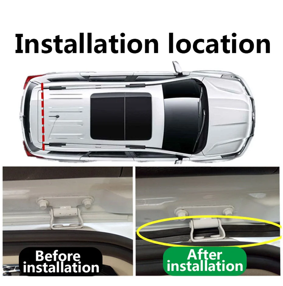 1m Car Rubber Sealing Strip Auto Trunk Lid Gap Seal Strip for Suv Hatchback Upper Edge Automotive Dustproof Sealant Accessories