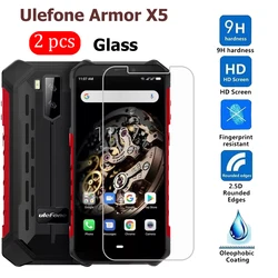 2pcs Tempered Glass for Ulefone Armor X5 Screen Protector for Ulefone Armor X 5 9H Hard Explosion Proof Protective Film