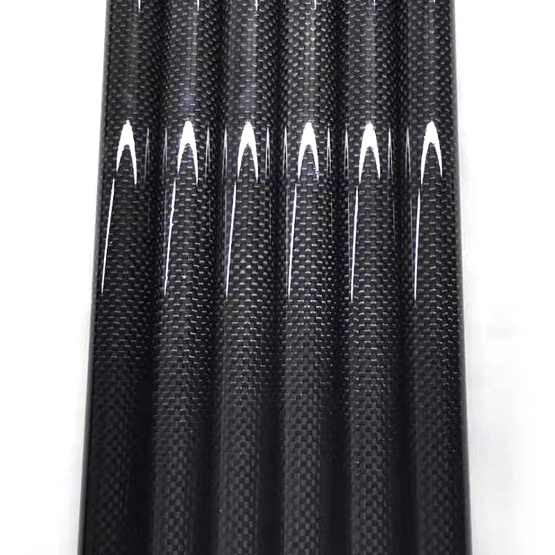 2Pcs Length 1000mm OD6mm 8mm 10mm 20mm 30mm High Quality 100% 3K Full Carbon Fiber Tube