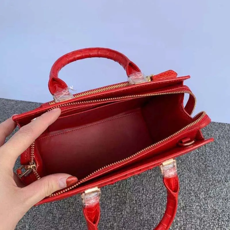 fanzunxing true crocodile leather Female women handbag  Luxury goods  Little bread  portable  Inclined shoulder bag