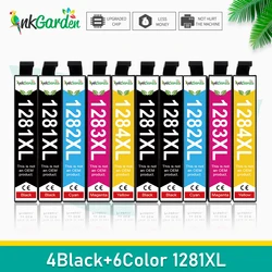 Jardim de tinta para Epson, cartucho para Epson T1281, SX125, SX130, SX235W, SX420W, SX440W, SX430W, SX425W, SX435W, SX438, SX445W, BX305F