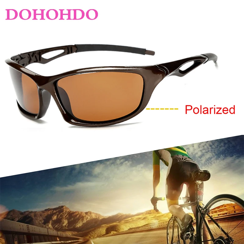 DOHOHDO 2022 New Polarized Night Vision Glasses Men Male Sunglasses Fishing Sports Eyewear UV400 lentes polarizados para hombre