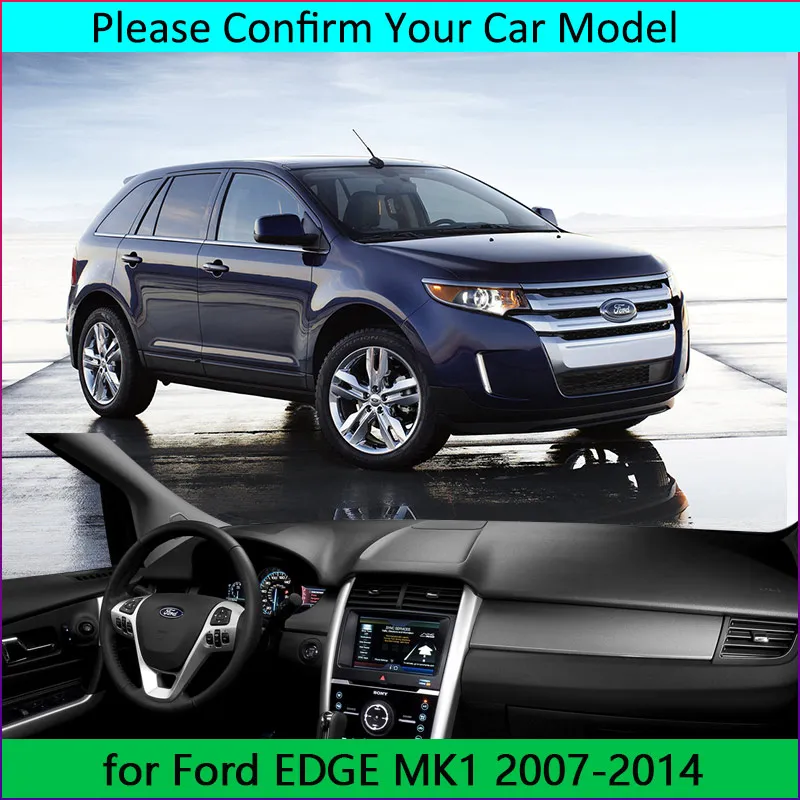 For Ford EDGE 2007 2008 2009 2010 2011 2012 2013 2014 Car Dashboard Cover Dash Mat Dashmat Dash Board Cover Pad Sun Shade Carpet