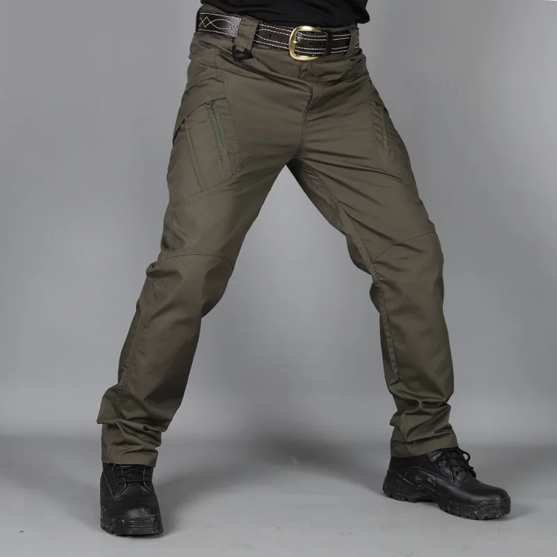 Spring Autumn Outdoor Black Camouflage Tactical Pants Ix7 Archon Men's Self-Cultivation Army Fan Cveralls Trouser