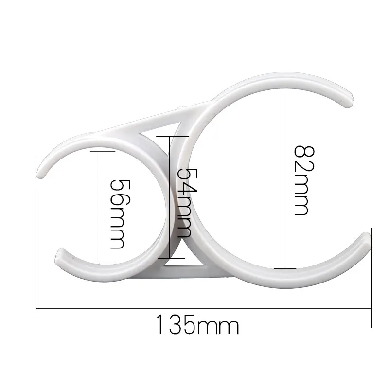 تنقية المياه مزدوجة كليب القطر الداخلي من المشبك 56 مللي متر إلى 82 مللي متر تصفية عنصر تحديد الأم والابن 3012 كبيرة و صغيرة كليب