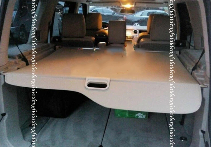 For Land Rover Range Rover Discovery LR4 2010-2016 Beige Trunk Shade Rear Cargo Cover Shield Car accessories