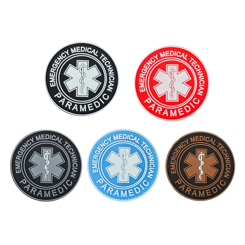 First Aid Medic Red Cross Paramedic Patches STAR EMT Combat AIRSOFT ARMY Tactical EMS Medical Emergency Rescue DOCTOR NURSE