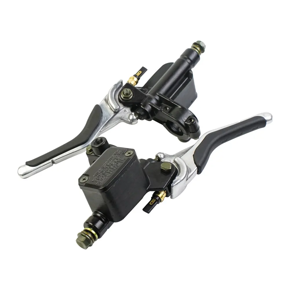 Motocyklowy zbiornik sprzęgła hamulca tylnego z lewą i prawą dźwignią do Yamaha YQ50 Aerox MBK Nitro 1997-2013