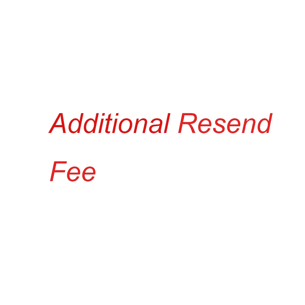 

GMT Resend Shipment Fees