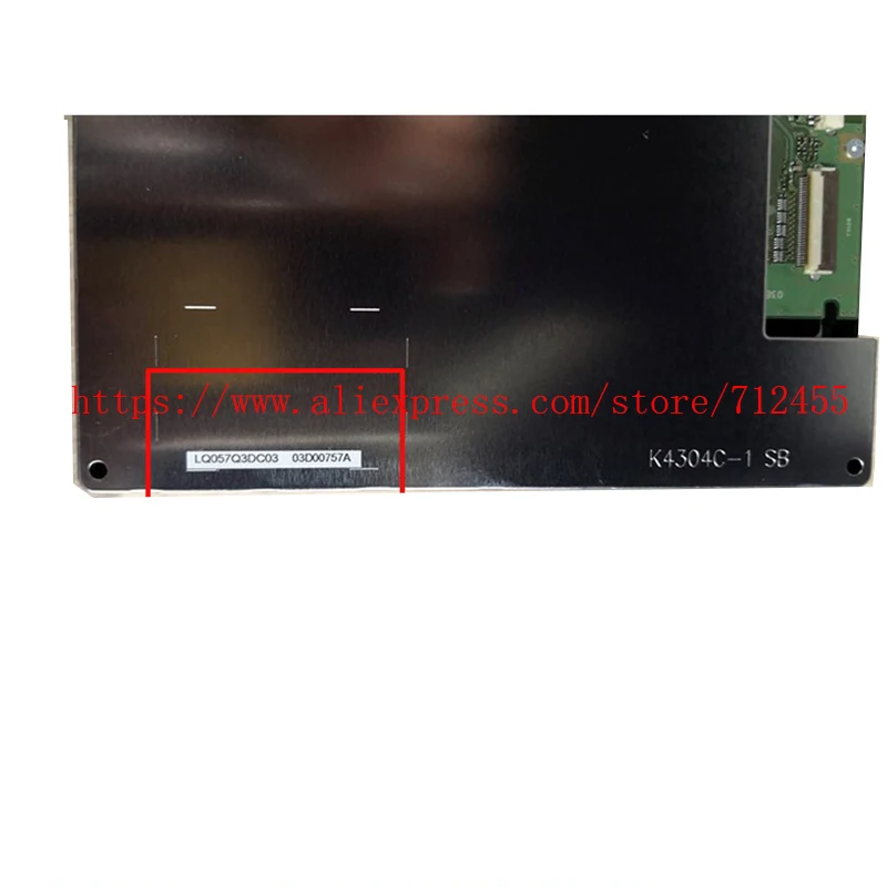 LQ057Q3DC03 K4304C-1 SB tela LCD LED de 5,7 polegadas