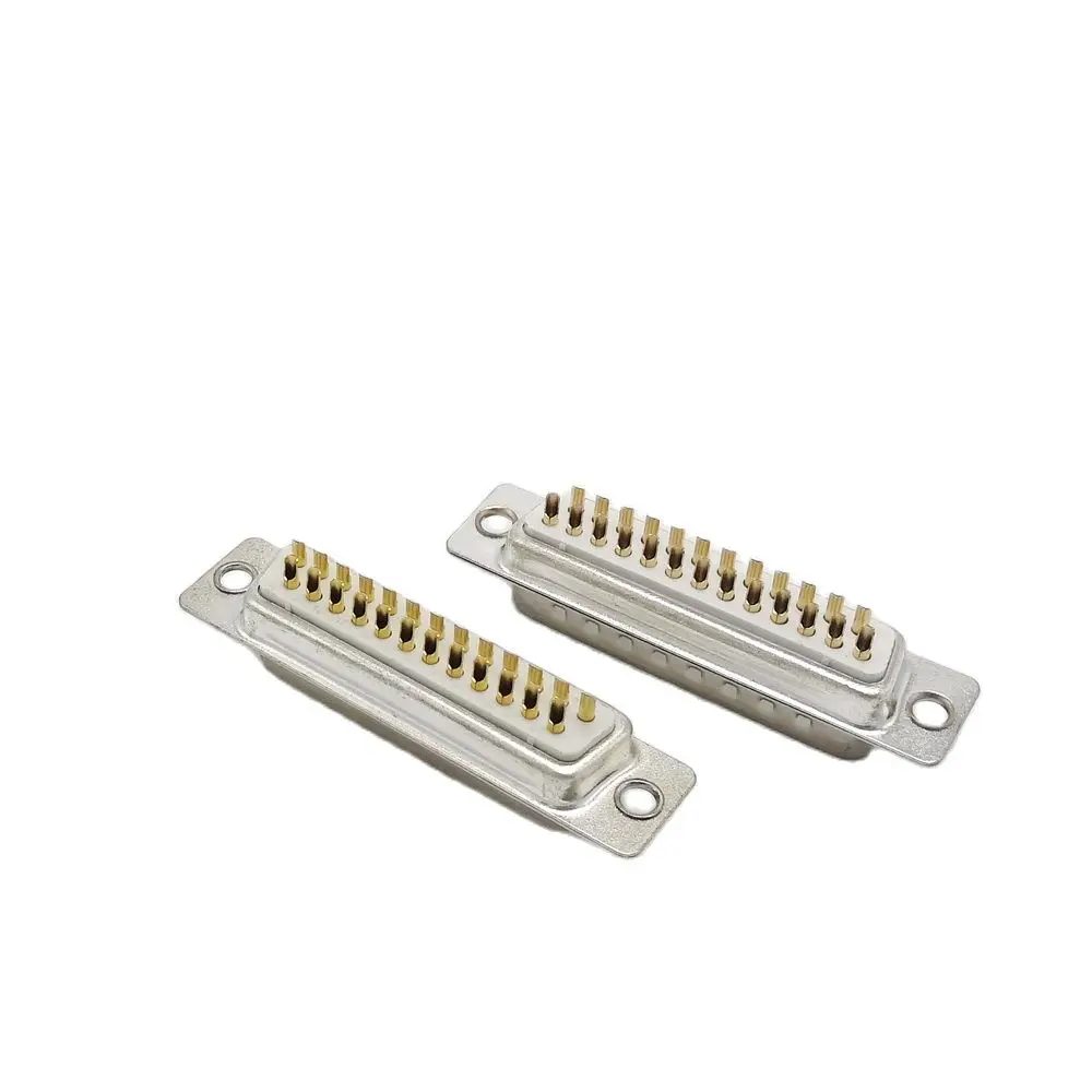D-SUB Lpt Centronics DB25 Connector 25Pin Mannelijke Vrouwelijke Solder Type Lassen Connector Diy Gold Plating 10 Stks/partij