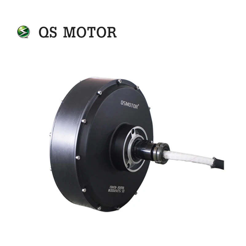 Neue Abdeckung QS Motor 5KW 260 V4 Bürstenlosen DC Einzigen Welle E-Auto In-Rad Hub Motor