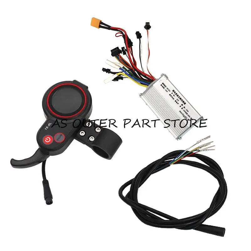 Electric Scooter Acceleration Instrument Controller  48v Governor No Hall Universal  Screen Switch