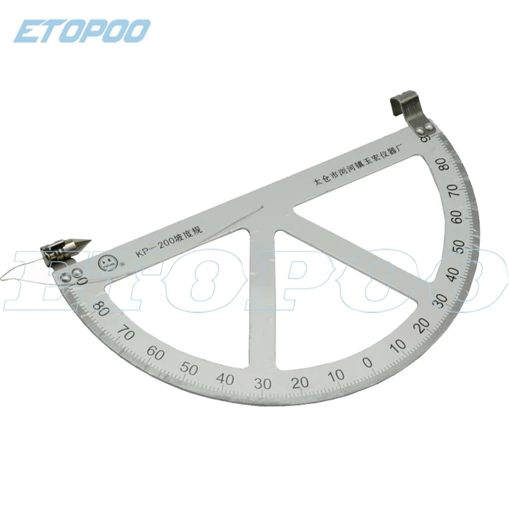 Slope Level Mine Gradiometer Clinometer Angle Ruler Slope Diagram Adjustable Triangle Angle Slope Level Meter Finder Tool