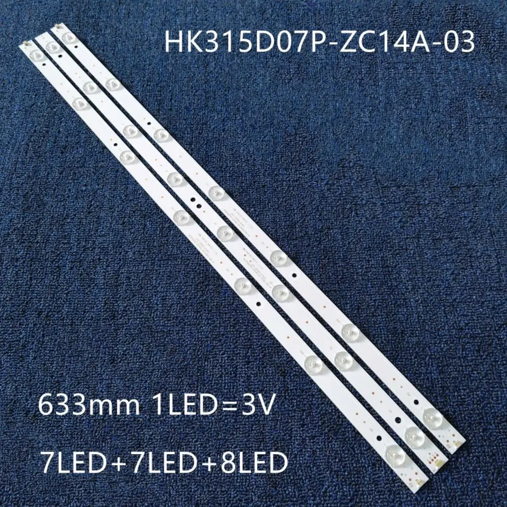 

LED backlight strip For HKC H32PB5000 H32PA3100 Supra STV-LC32440W STV-LC32T900WL 671-315D3-21401 HK315D07M HK315D07P-ZC14A-03