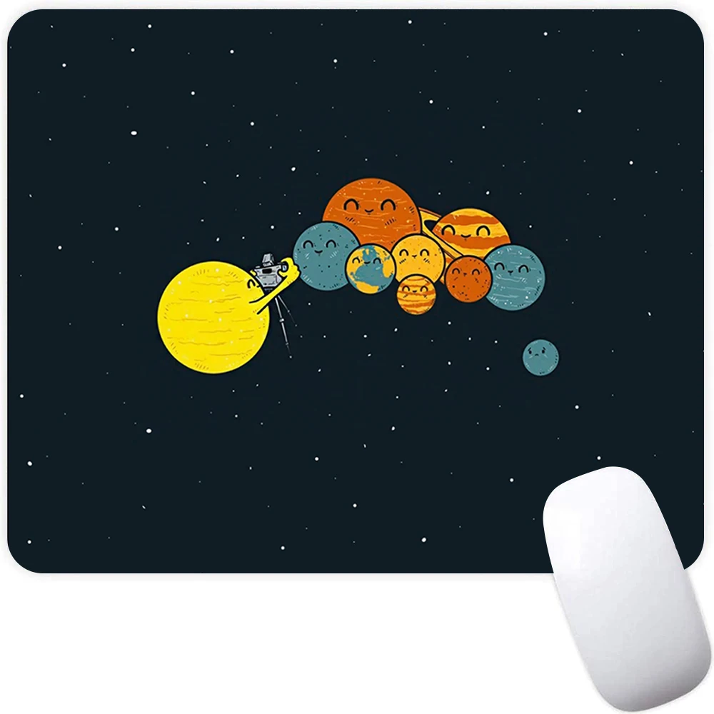 الخيال العلمي النظام الشمسي لوحة ماوس الألعاب الصغيرة الكمبيوتر ماوس ألعاب ماوس حصيرة الكمبيوتر المحمول ماوس السجاد لوحة المفاتيح حصيرة مكتب الوسادة