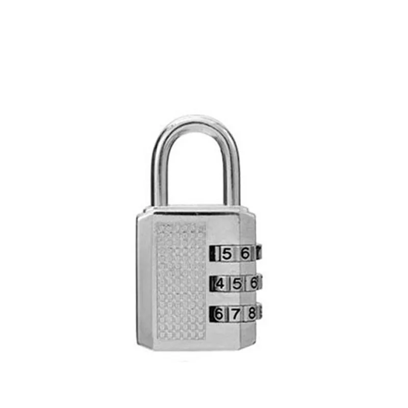 Anti-theft security lock 3 Digit Dial Combination Code Number Lock Padlock for Luggage Backpack Suitcase Drawer