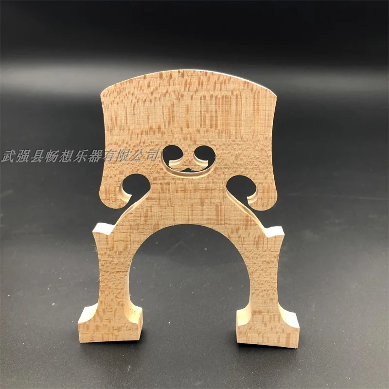 1pcs cello bridges AA grade maple 4/4 3/4 1/2 1/4 1/8 Belgium style French style Adjustable Replace Cello bridge part accessorie