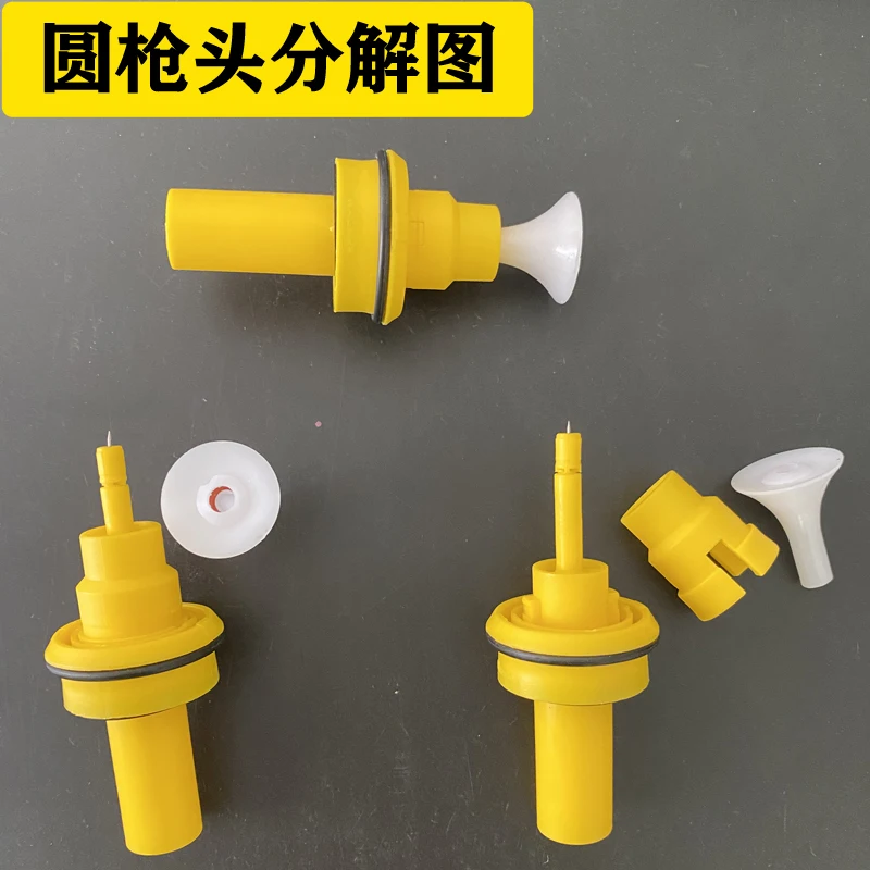 Electrostatic powder spray gun electrode spray gun gun head for X1 electrode needle flat nozzle powder spraying accessories