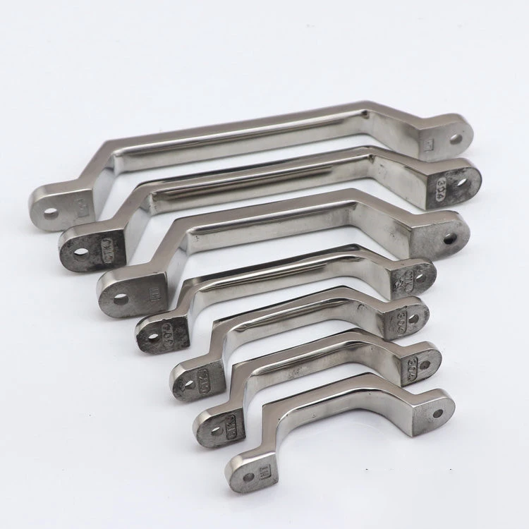 Picture 4: Thickened Solid 304 Stainless Steel Heavy Handle Plus Heavy Door Bow Knobs Industrial Load-Bearing Pull Handle