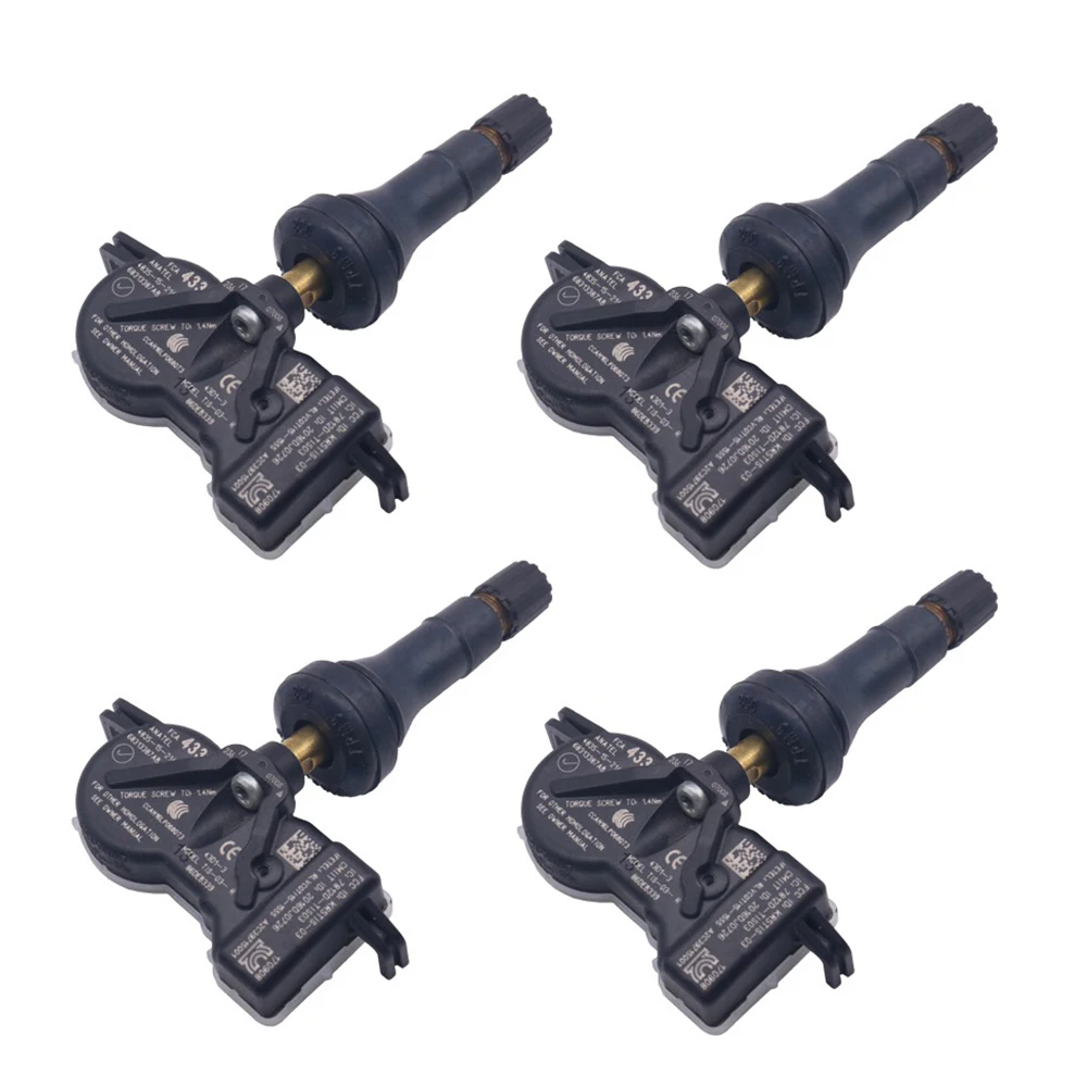 

4pcs 68313387AB TPMS Tire Pressure Sensor For Jeep Chrysler 68252493AA 68252493AC 68193586AB 68105280AA 68313387AC