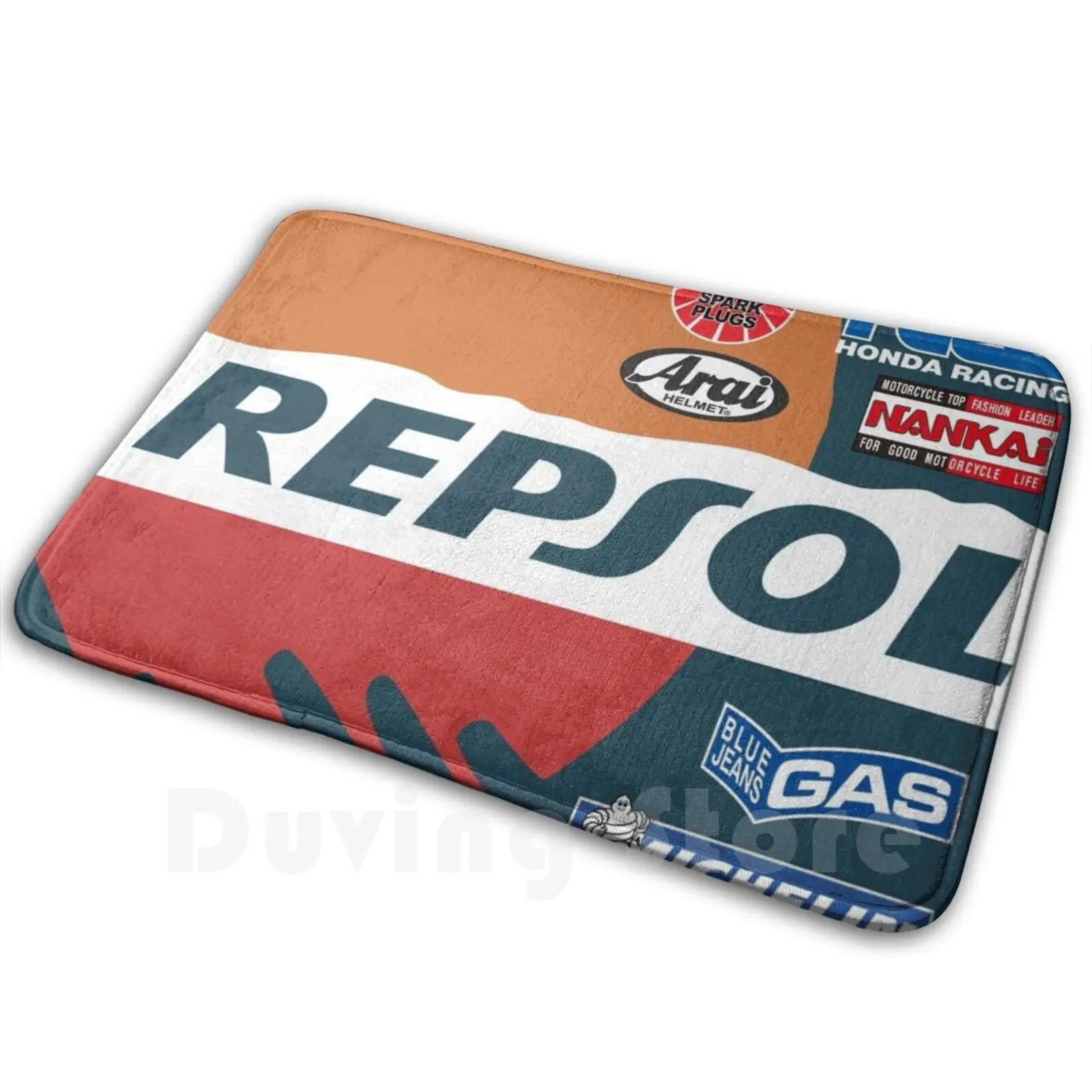 Doohan Repsol Shirt , , Carpet Mat Rug Cushion Soft Non-Slip Doohan Repsol Mick Gas Jeans Hrc Ngk