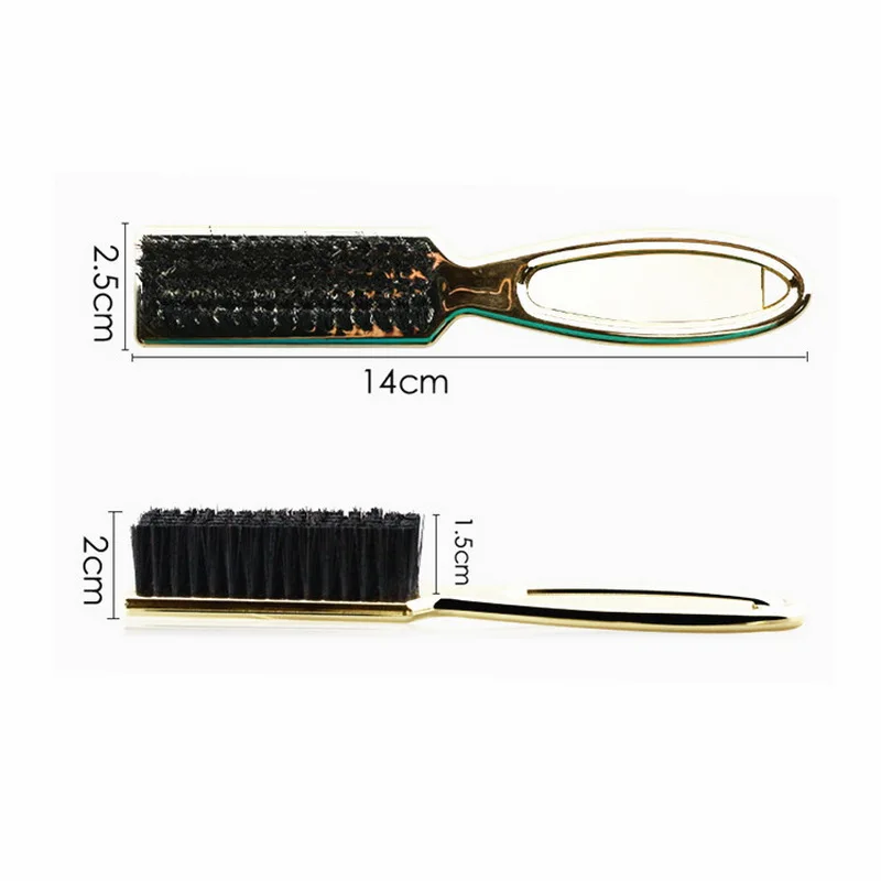 Gold Natural Boar Bristle Beard Brush For Men Plastic Face Massage That Works Wonders To Comb Beards and Mustache Drop Shipping