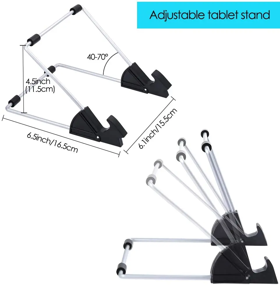 A4 LED Light Pad for Diamond Painting, USB Powered Light Board Kit, Adjustable Brightness with Detachable Stand and Clips