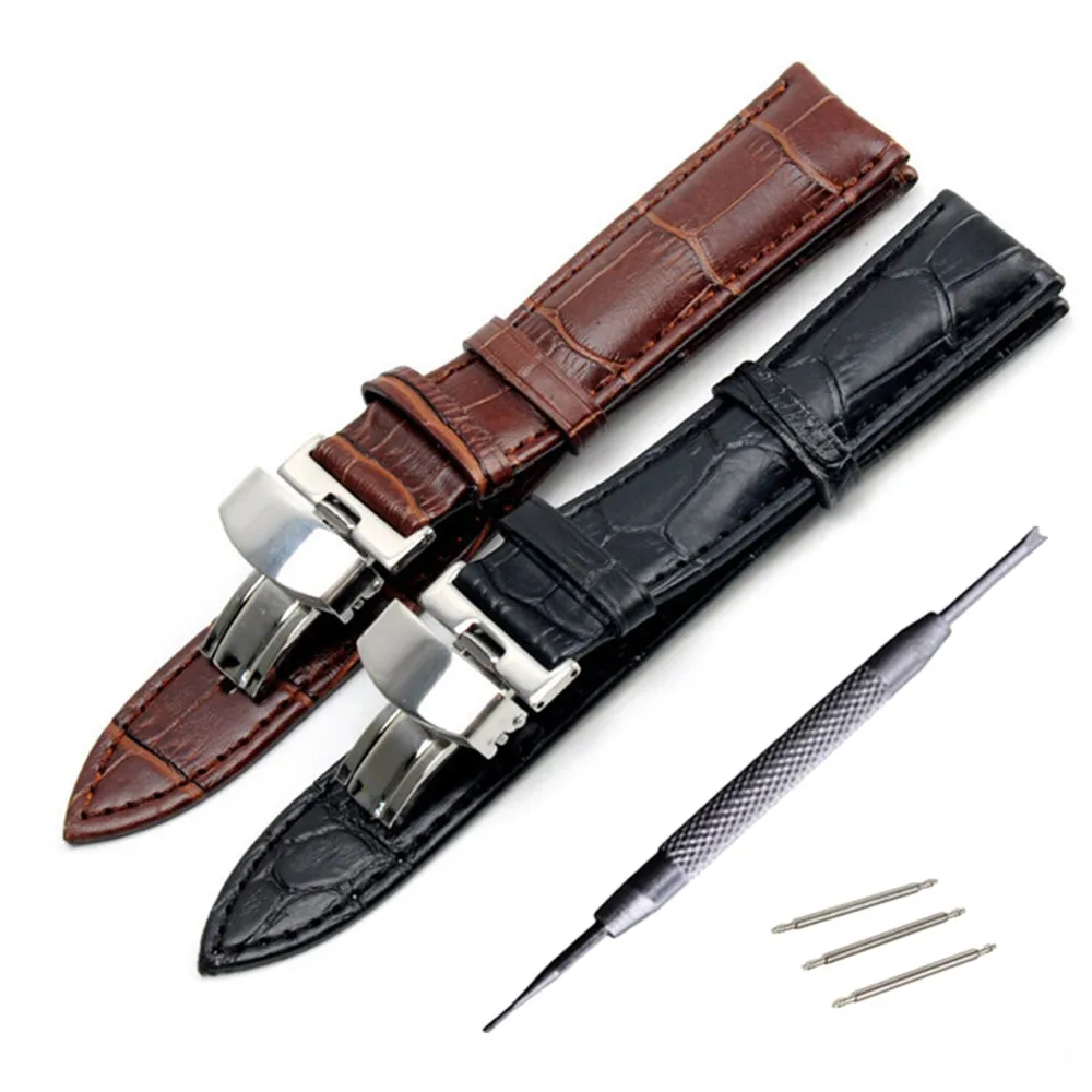

Genuine Leather Watchband for Tissot Longines Mido Hamilton Watch Band Steel Buckle Wrist Strap 14 16 17 18 19 20 21 22 23 24mm