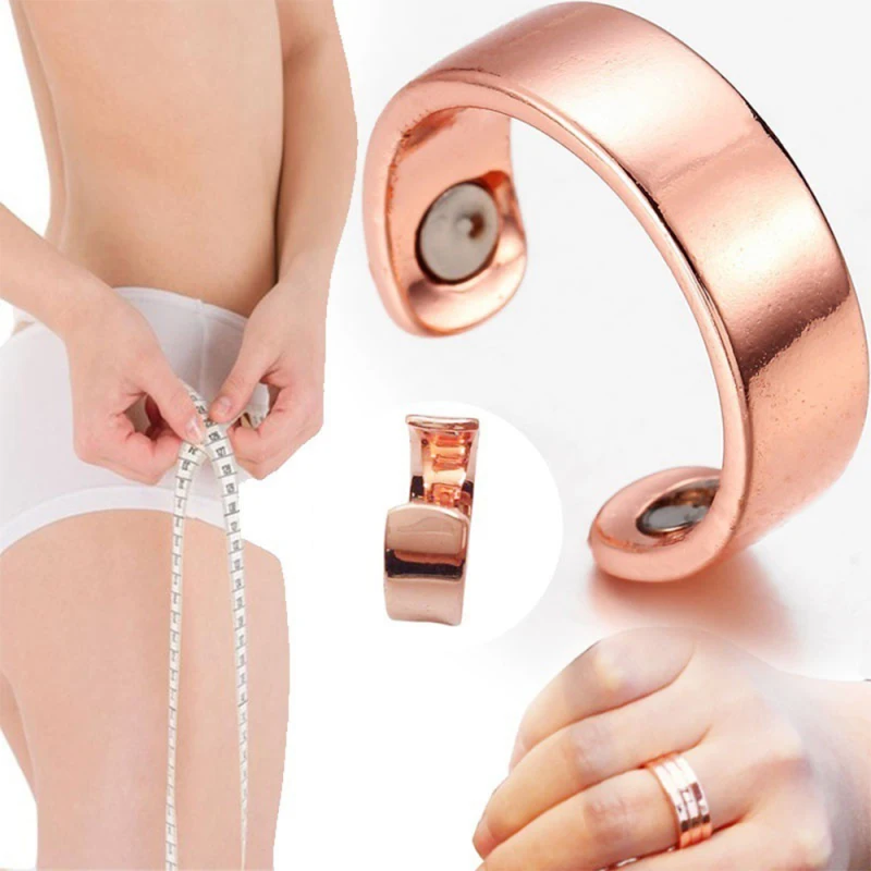 Anelli magnetici in acciaio inossidabile anello magnetico per la perdita di peso strumenti dimagranti Fitness ridurre l'anello di salute dell'anello di peso