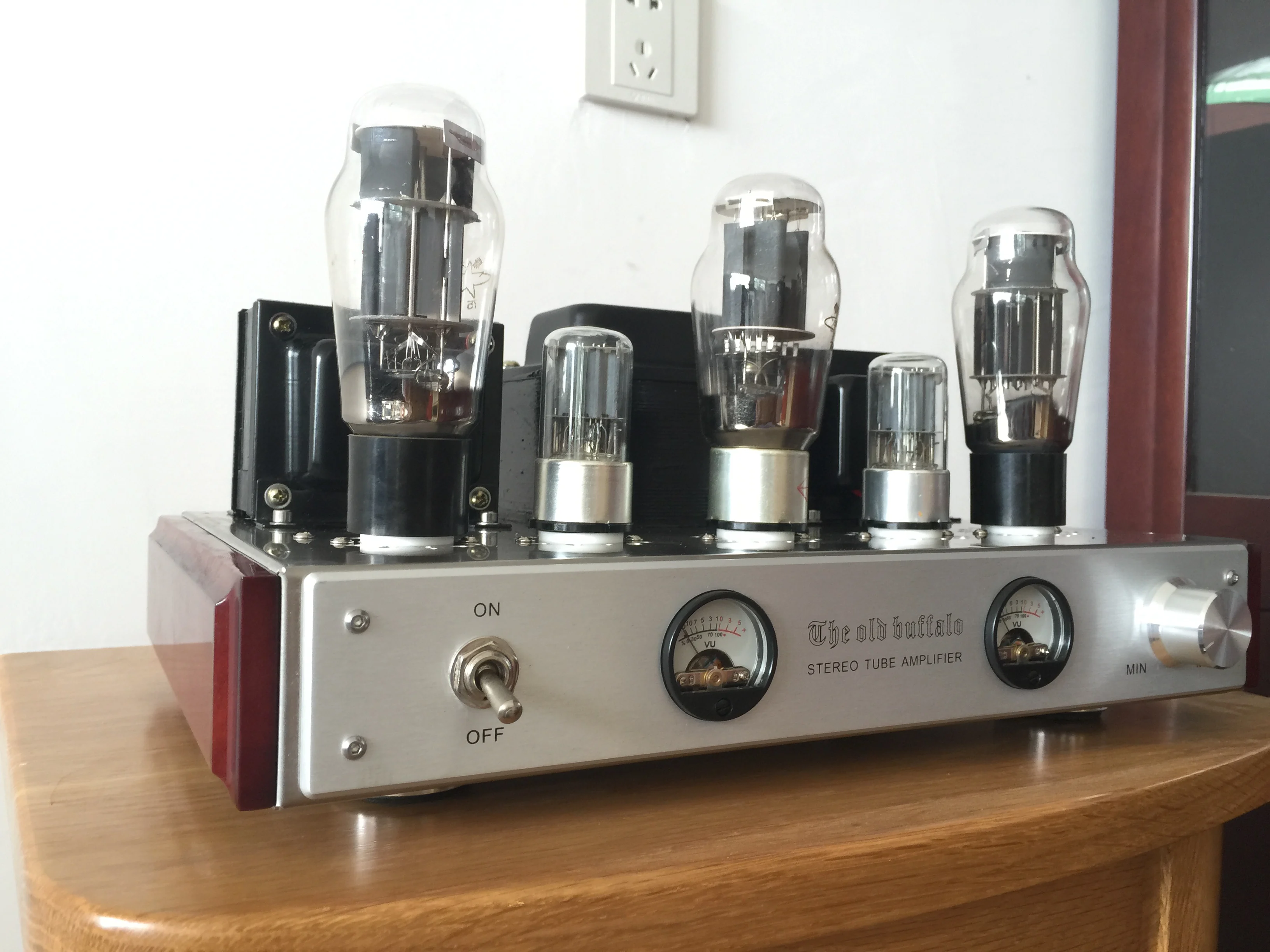 Latest  OldBuffalo 6N5P Triode Tube Amplifier Parallel Connection Signal-Ended 6AS7 6080 Lamp AMP OBF6N5P