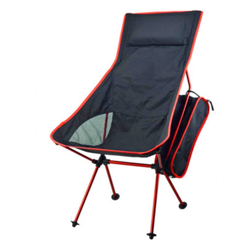 Portable Moon Chair Lightweight Fishing Camping BBQ Chairs Folding Extended Hiking Seat Garden Ultralight Office Home Furniture