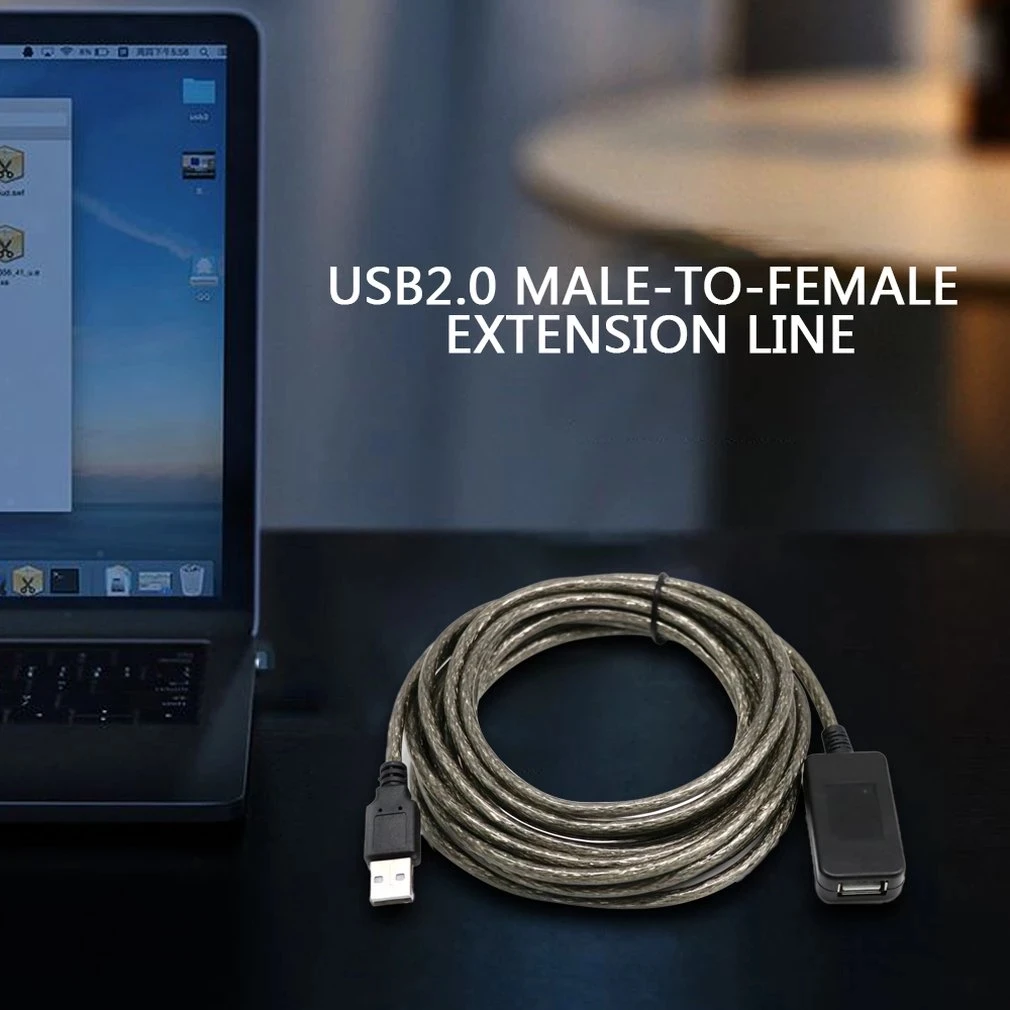 USB 2.0 신호 증폭 무선 네트워크 A 수-A 암 OBD 플라스틱 진단 도구, 네트워크 카드 연장 코드