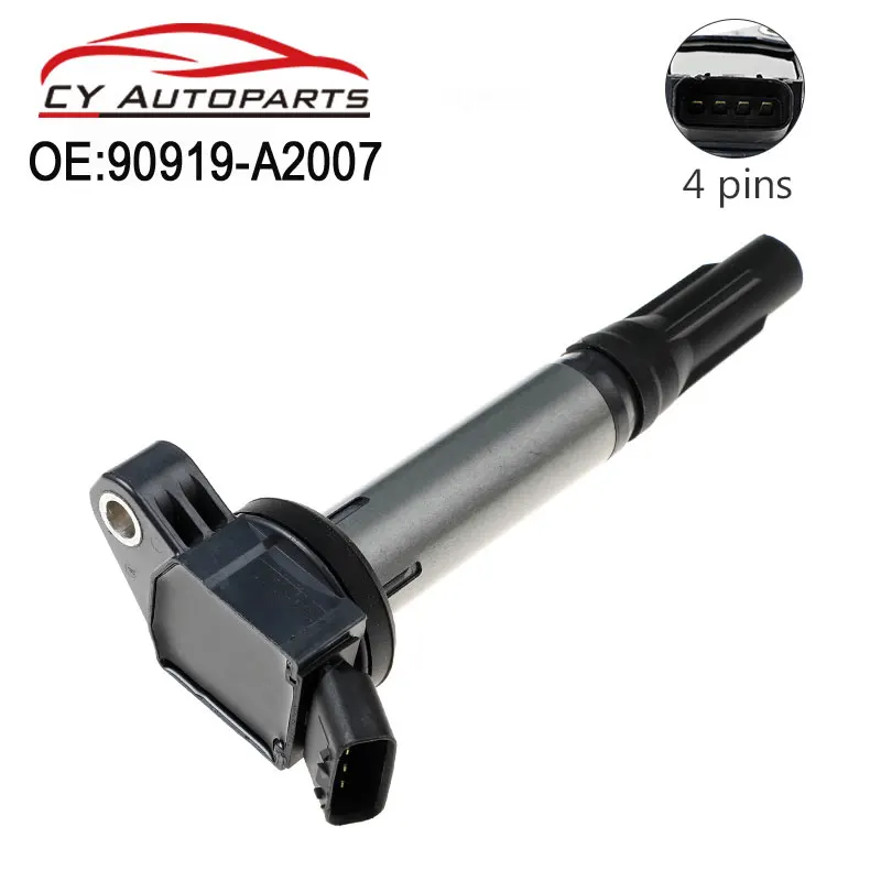 New Ignition Coil For Toyota Highlander Venza Blade Lexus RX270 RX350 RX450 90919-A2007 90919A2007