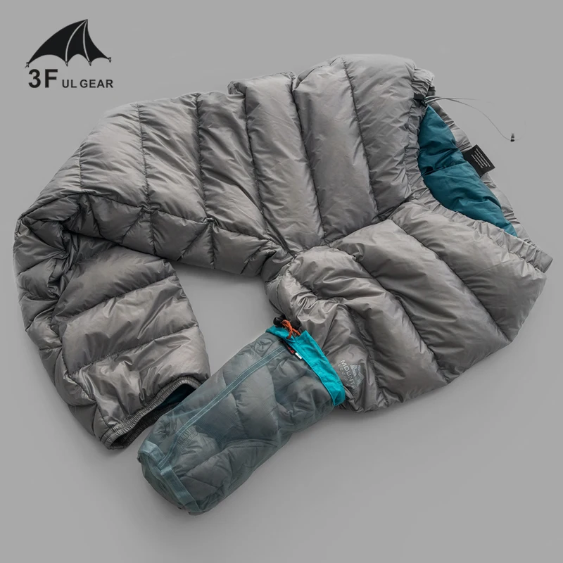 3F UL GEAR 3 size 28*13cm/36*17cm/45*20cm Ultra-light PU Coating Camping Outdoor Mesh Bag