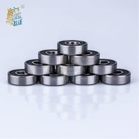 1-10pcs 604 605 606 607 608 609 2rs Rs Rubber Sealed Deep Groove Ball Bearing Miniature Bearing