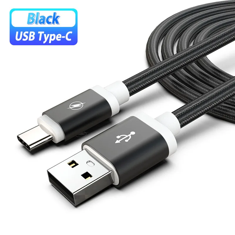 

2/1,5/3 метра длинный USB-кабель для зарядки типа C для Huawei p30 P20 lite mate 20 10 Pro nova 4 3 2s USB-C кабель для зарядного устройства мобильного телефона