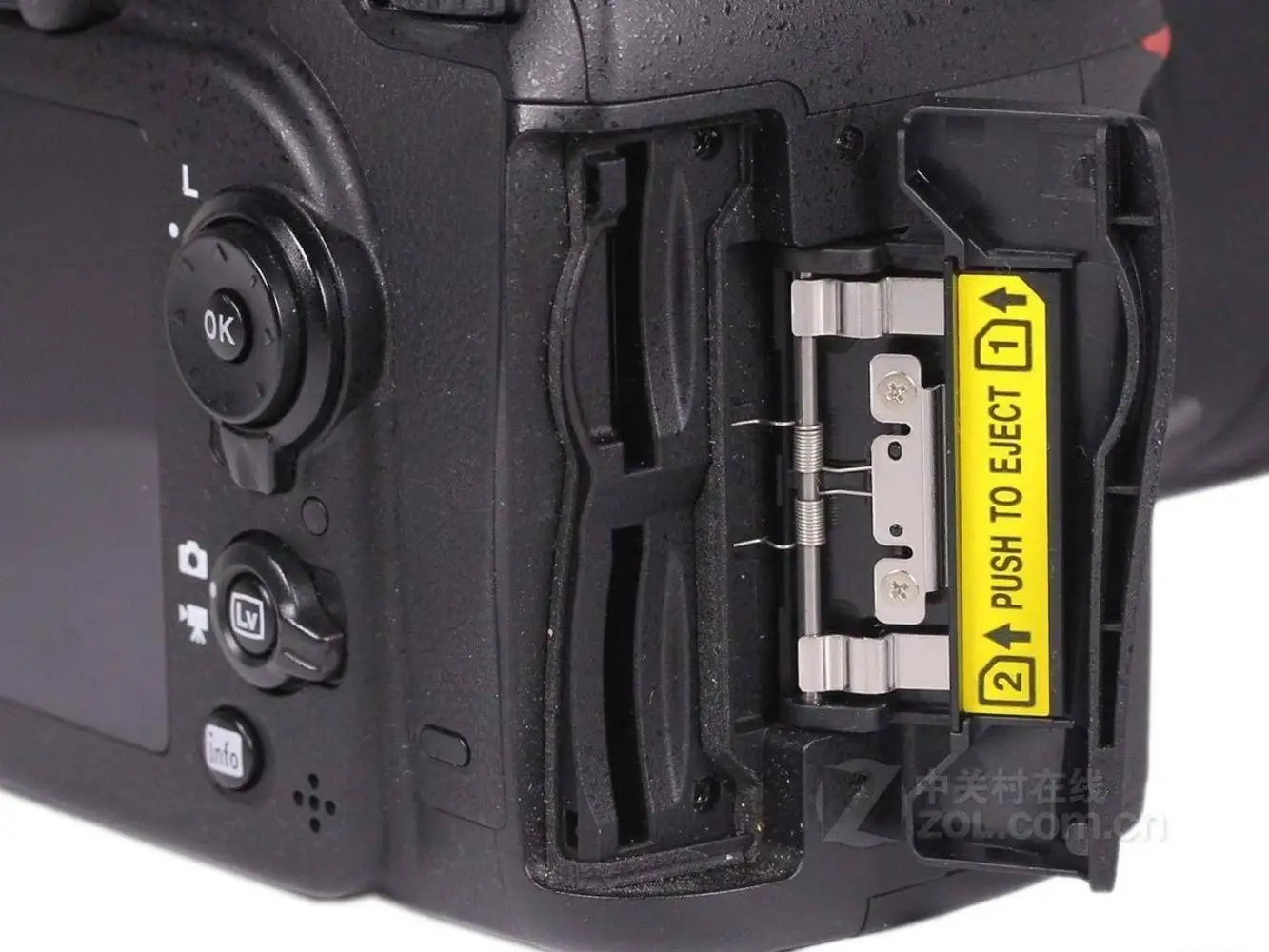ใหม่สำหรับ Nikon D610 Cf ฝาครอบ D610 SD ประตู D610การ์ดกล้อง Dslr Repair Part