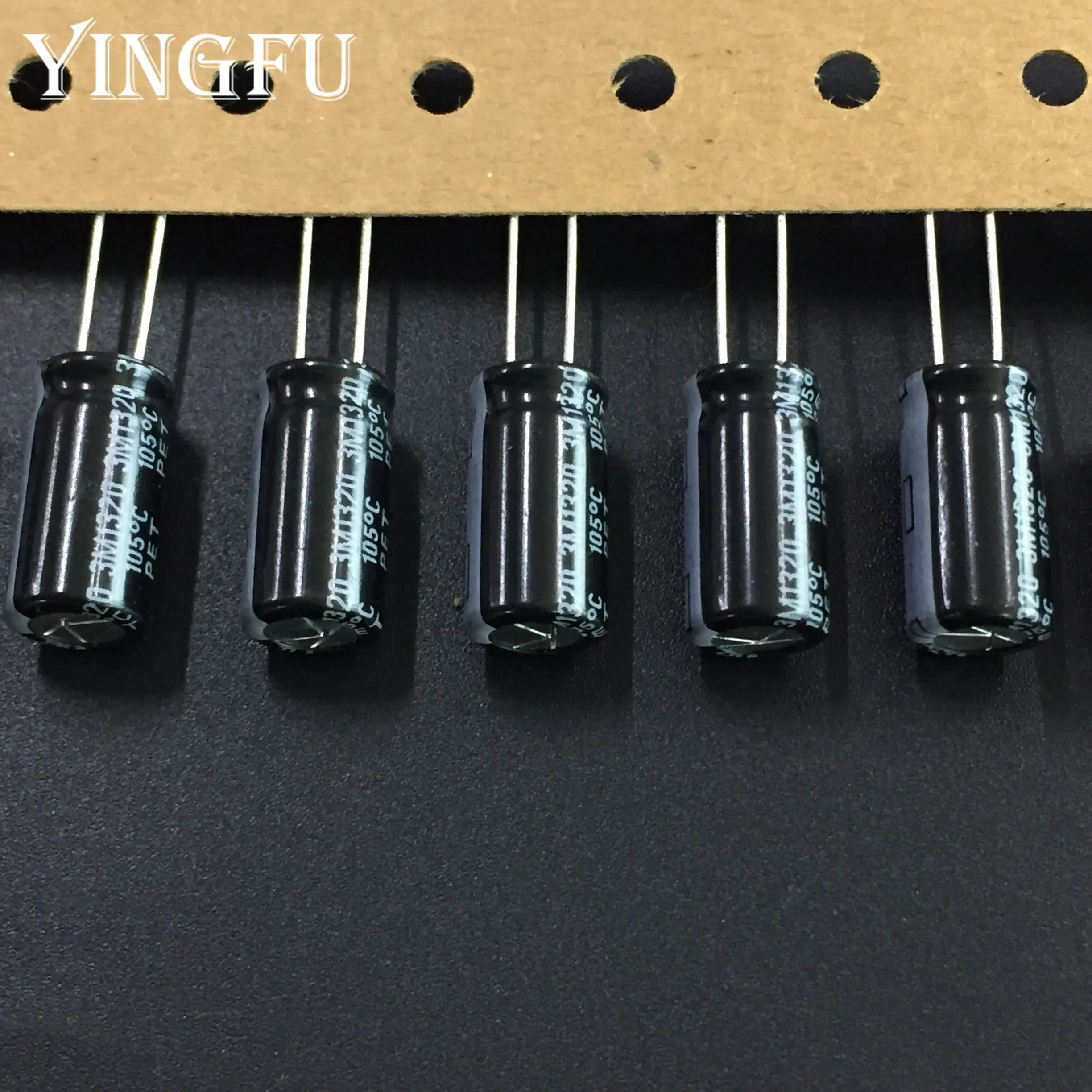 10pcs/100pcs 220uF 35V RUBYCON YXG Series 8x16mm High Ripple Current Long Life 35V220uF Capacitor