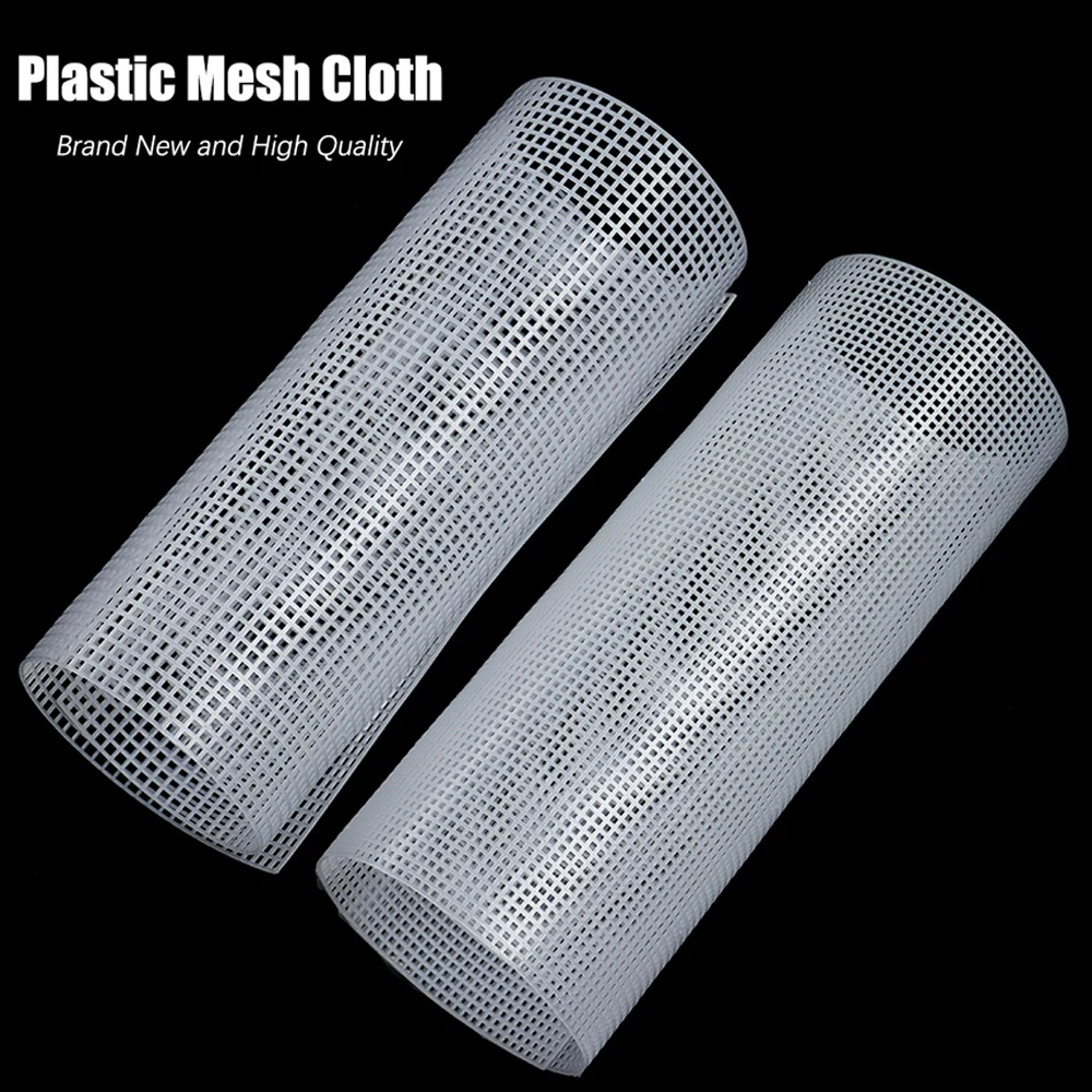 New Plastic Mesh Cloth For Bag Rug DIY Sewing Handcraft Latch Hook Bags Made Grid Accessories Thread Hook Craft Supplies