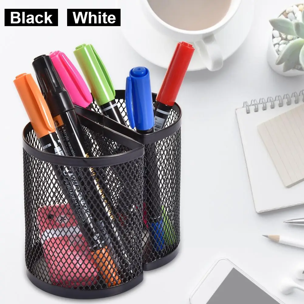 Magnetische Stift Halter Für Whiteboard Kühlschrank Durable Leichte Mesh Lagerung Magnetische Korb Locker Veranstalter Zubehör