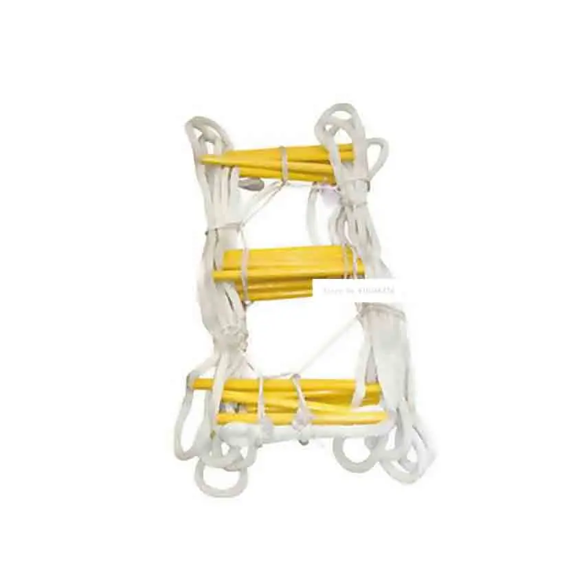 20M Rescue Rope Ladder 4-5th Floor Escape Ladder Emergency Work Safety Response Fire Rescue Rock Climbing Anti-skid Soft Ladder