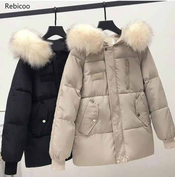 winter fashion short paragraph fox fur collar coat sheep shearing wool coats Jackets  Patchwork Fur Overcoat S~2XL